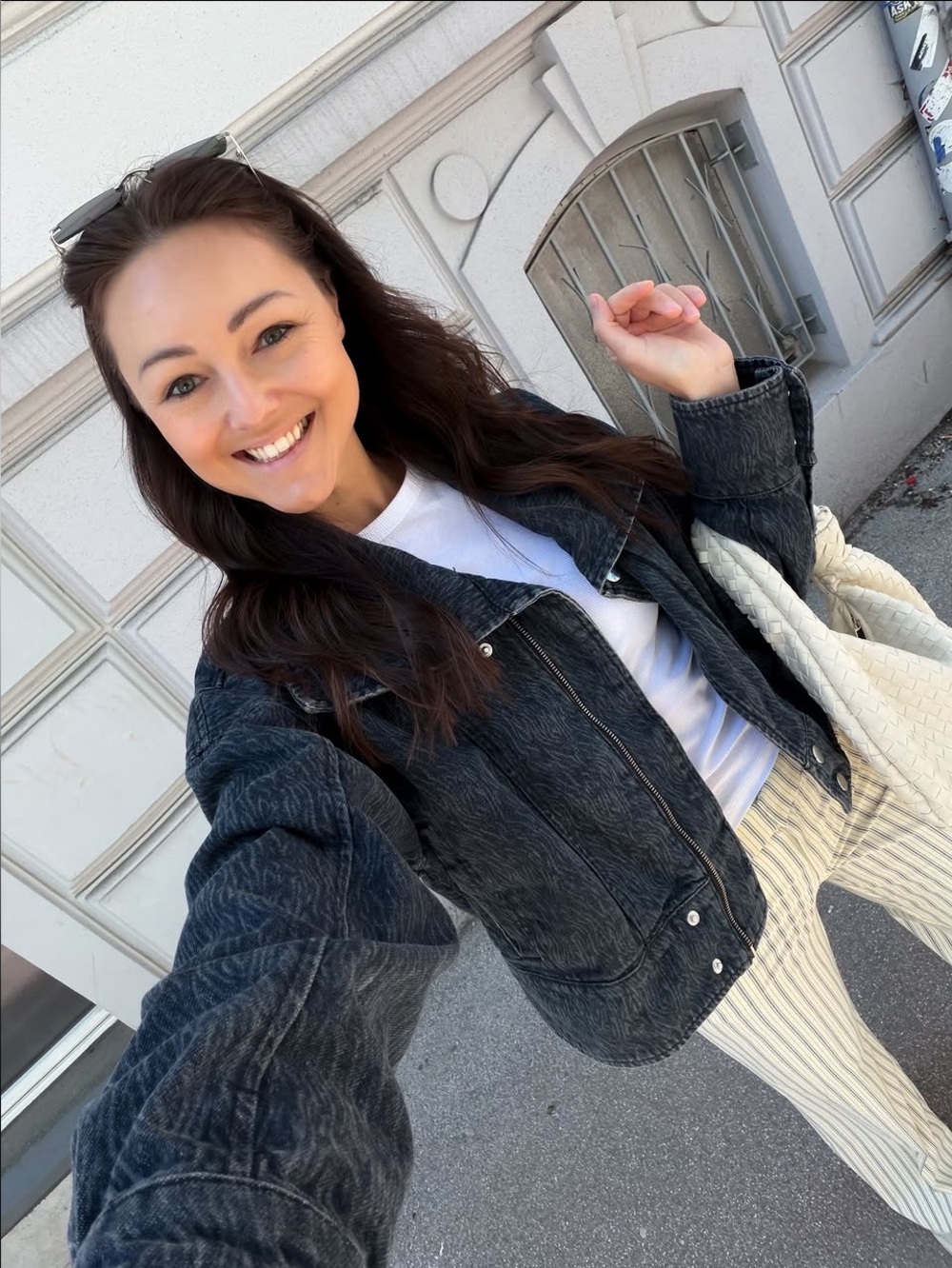 NWT Zara Z1975 Cropped Denim Jacket - Picture 12 of 15